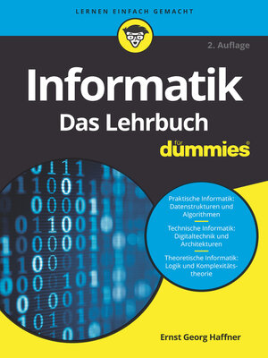 cover image of Informatik für Dummies, Das Lehrbuch